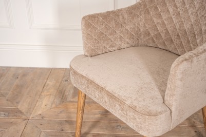 upholstered carver chair